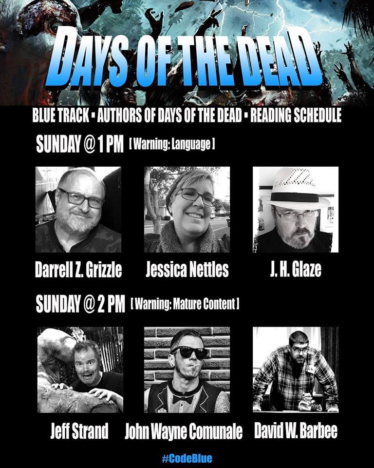 2019 Days of the Dead Readings Poster